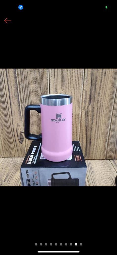 Caneca Rosa Térmica de Cerveja Stanley Polar 709ml Canequinha