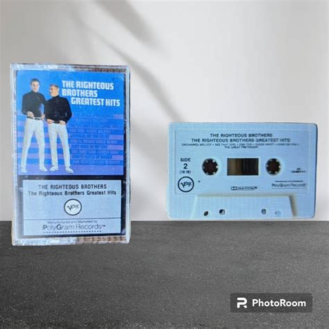 The Righteous Brothers Greatest Hits Cassette Tape Verve Etsy