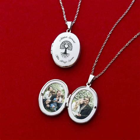 OVAL LOCKET | Family Tree | MILA CANTES