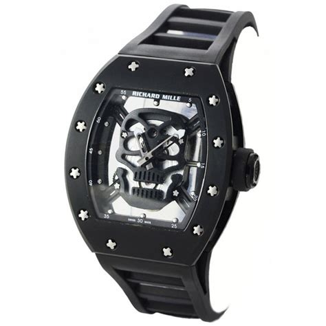 Richard Mille RM 52 01 Black Dial Mens Watch - Richard Mille Replica | Fake Watches 1:1 Super ...