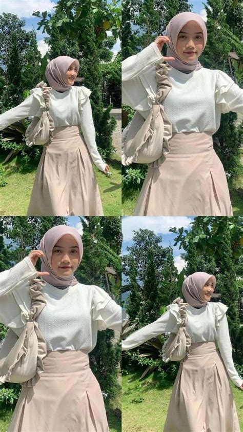 Inspirasi Ootd Hijab Simpel Untuk Hangout Ootd Hijab Ootd Casual