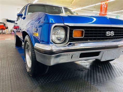 1973 Chevrolet Nova Blue With 60088 Miles Available Now Classic