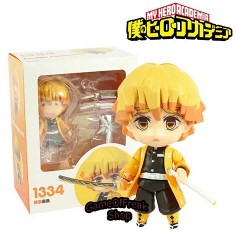 FIGURINE DEMON SLAYER Zenitsu Agatsuma Nendoroid 1334 Kimetsu No Yaiba