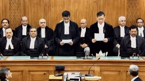 Two New Judges Sworn In As Supreme Court Judges Top Court Gets Full Strength Of 34