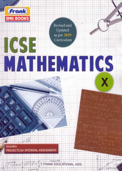 Frank Icse Mathematics Class 10 9788173799990 Universal Book Seller