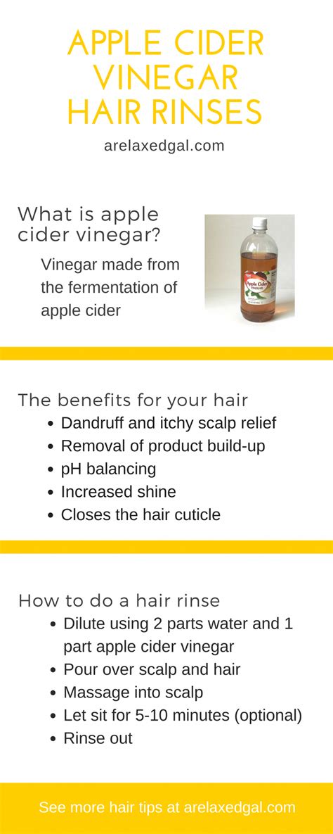 Why I Rinse My Hair With Apple Cider Vinegar Artofit