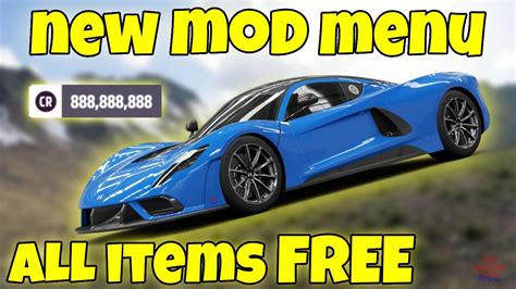 New Working Forza Horizon 5 Cheathack Menu Free Unlimited Money Xp