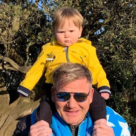 Gordon Ramsay Shares Adorable Snaps Of Baby Son Oscar On His First