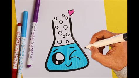 chemistry Art Drawing Cute - anton-white