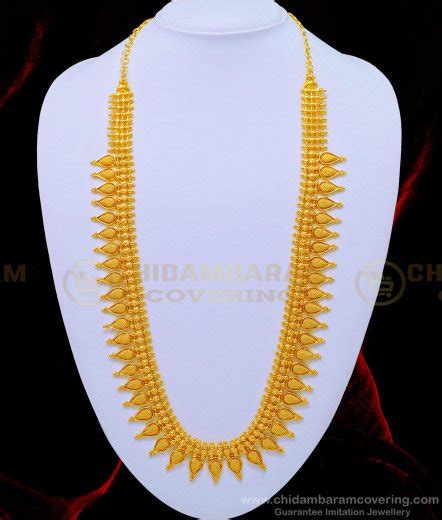 Buy Grand Look Stunning Gold Broad Heavy Kerala Haram Kerala Wedding