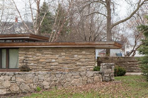 Alvin Miller House 1946 Charles City Iowa Usonian Style Frank