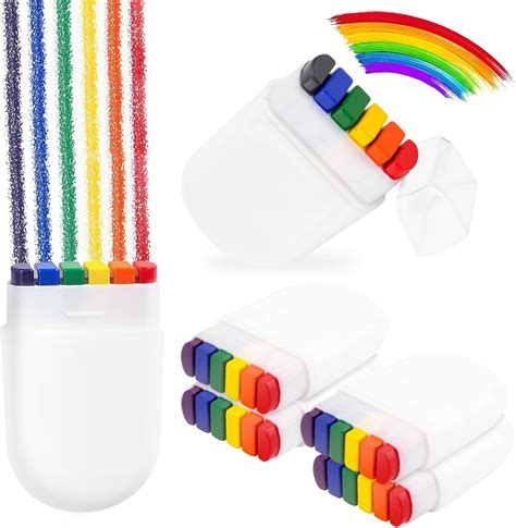 Vibbang Pcs Rainbow Pride Face Paint Gay Pride Rainbow Stripe Stick