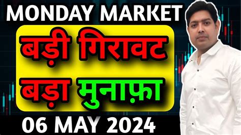 Nifty Prediction And Bank Nifty Analysis For Monday 06 May 2024 Nifty