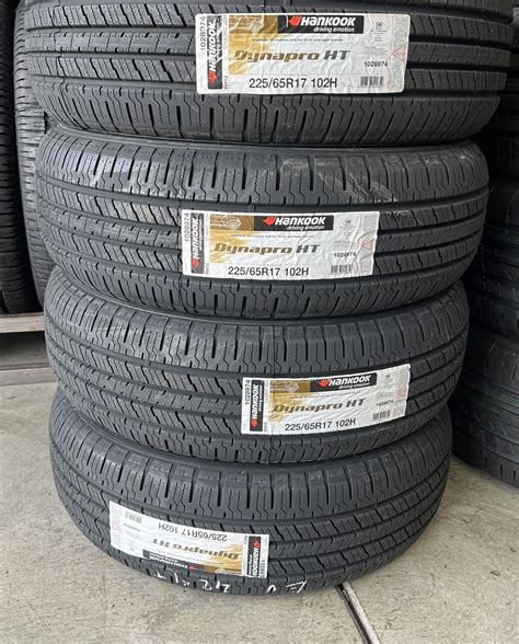 4 New 225 65R17 102H Hankook Dynapro HT RH12 For Sale In Miami FL