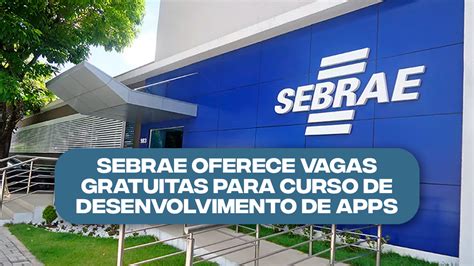 Sebrae Oferece Vagas Gratuitas Para Curso De Desenvolvimento De