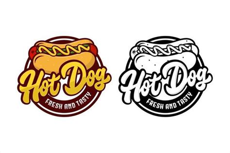 Hot Dog Logo Vector Art, Icons, and Graphics for Free Download