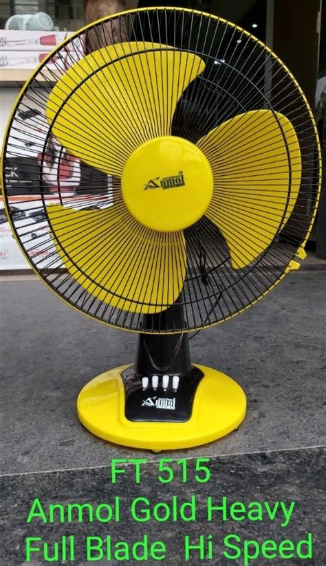 Anmol Gold Hi Speed Table Fan Power W At Rs Piece In Sangli