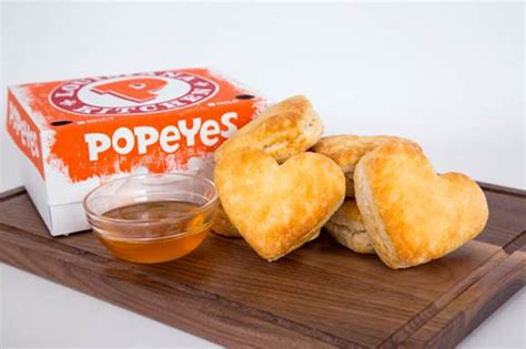 Popeyes Debuts Heart Shaped Biscuits For National Biscuit Day