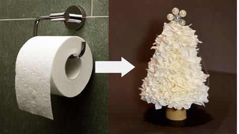 How To Make A Christmas Tree With Toilet Paper Cheap And Beautiful