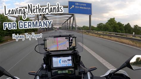 Arnhem Netherlands to Köln Germany Euro Trip on Africa Twin