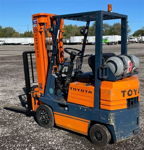 Toyota 5fgc15 Forklift In Collinsville Ok Item Lv9103 For Sale Purple Wave