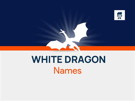 600 Best White Dragon Names Collection Brandboy