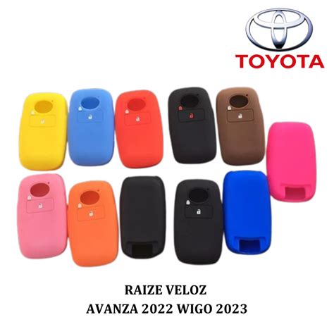 TOYOTA RAIZE AVANZA 2022 VELOZ WIGO 2023 SILICONE RUBBER KEY COVER