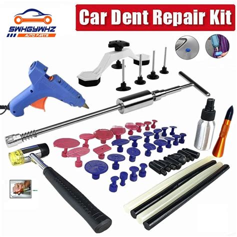 Paintless Dent Onar M Aletleri Seti Otomatik V Cut Dent Onar M Arac