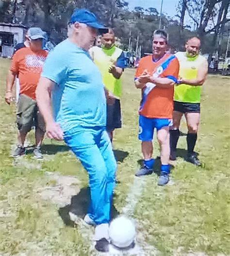 Denis Milar Dio El Puntapi Inicial Al Campeonato De Veteranos