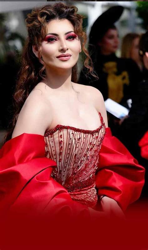 Cannes 2024 Urvashi Rautela STUNS In Shimmery Red Gown With Dramatic