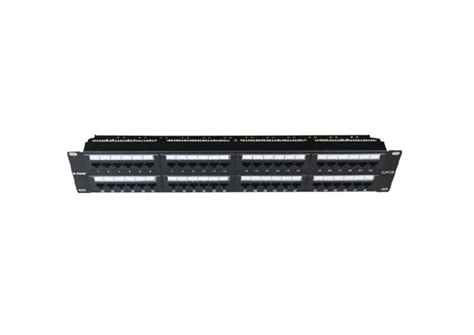 Dlink Patch Panel 2U 48 Port Fully Loaded Cat 6 UTP Computers