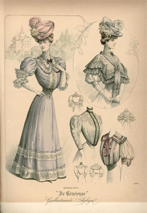 De Gracieuse Zomertoiletten June S Fashion Edwardian