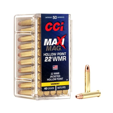 Cci 22wmr Maxi Mag Hollow Point Armería Trelles Sl