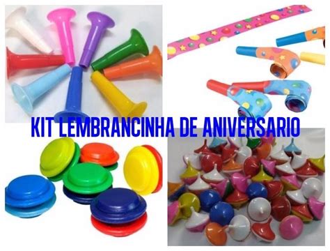 Kit Festa Lembrancinhas De Aniversario 240 Mini Brinquedos R 64 99