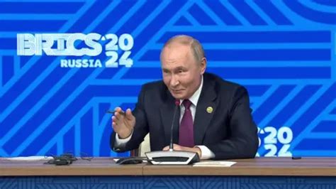 Putin speaks to AI version of himself in news conference