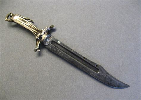 occult ceremonial satanic ritual dagger swor antikeo