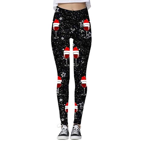 Szxzygs Thermal Leggings For Women Independence Day For Women Print Mid