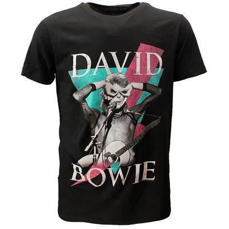 David Bowie Thunder T-Shirt - Official Merchandise - Popmerch.com