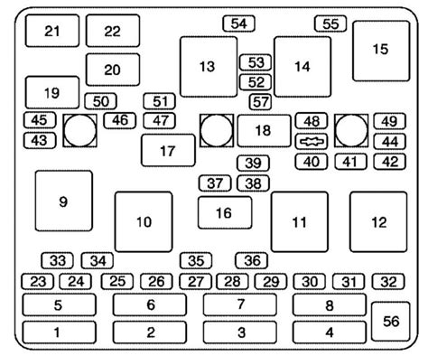 Esquema Caja De Fusibles Pontiac Grand Am 2000 Caja De Fusibles