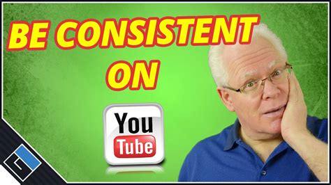 How To Be Consistent On Youtube Youtube