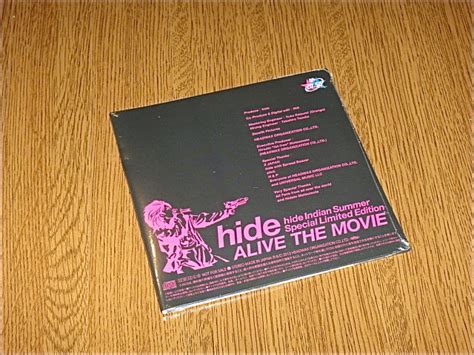 Yahooオークション Cdhide Alive The Movie特典cdx Japanlive 音源