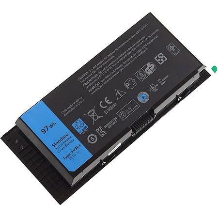 PG6RC FV993 0TN1K5 R7PND T3NT1 N71FM Laptop Replacement Battery For