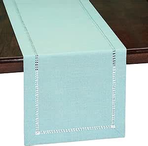 Amazon Grelucgo Handcrafted Solid Color Dining Table Runner