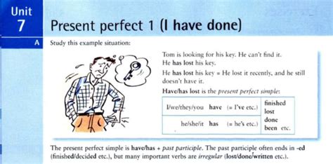 현재완료 시제 Present Perfect I Have Done 그래머 인 유즈 인터미디엇 Grammar In Use