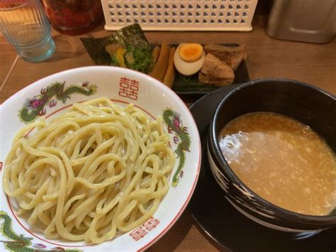 『濃厚豚骨魚介つけ麺並880円』エビ豚骨拉麺 春樹 代々木店のレビュー ラーメンデータベース