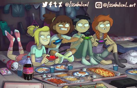 Amphibia Game Night By Issabolical On Deviantart