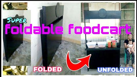 Diy Wooden Foldable Foodcart Lightweight Cheap And Easy To Install