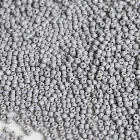 Amazon Tibaoffy Size Crafts Glass Seed Beads Mm Gray Beads