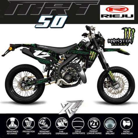 Decografix Vous Propose Un KIT DECO Moto YAMAHA TTR 125 Monster Energy