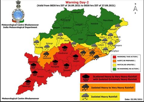 Cyclone Gulab Red Warning Issued For Districts The News Insight